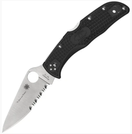Складной нож Spyderco Endela Thin Blue Line Складной нож Spyderco Endela Thin Blue Line