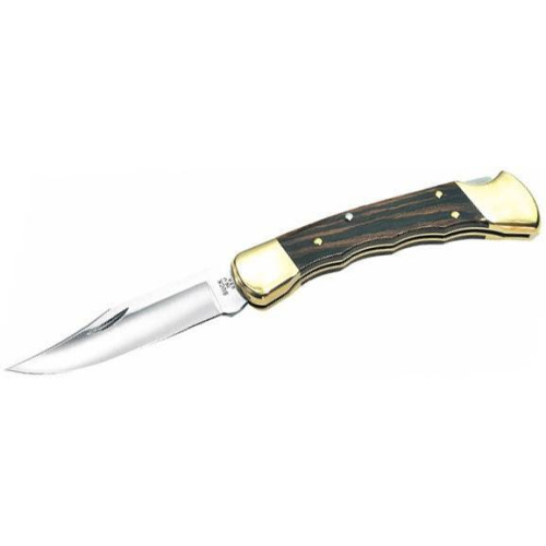 Складной нож Buck Folding Hunter с выемками 0110BRSFG Складной нож Buck Folding Hunter с выемками 0110BRSFG