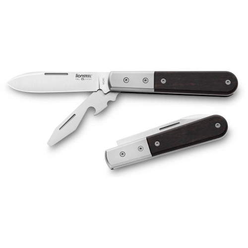 Складной нож + открывалка LionSteel Barlow Roundhead Складной нож + открывалка LionSteel Barlow Roundhead