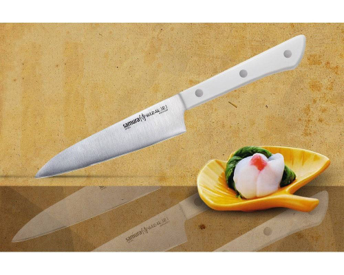 2011 Samura Нож кухонный универсальный"HARAKIRI" (SHR-0021W) 120 мм 2011 Samura Нож кухонный универсальный"HARAKIRI" (SHR-0021W) 120 мм
