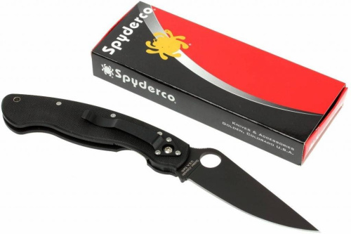 Складной нож Spyderco Military™ Model - C36GPBK фото 20 Складной нож Spyderco Military™ Model - C36GPBK фото 20