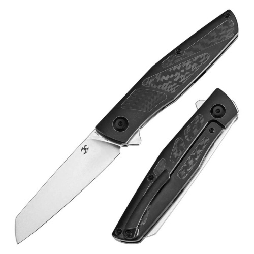 Складной нож Kansept Cru stonewash сталь S35VN