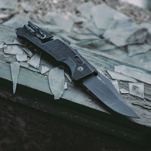Складной нож SOG Trident Mk3 Blackout фото 11 Складной нож SOG Trident Mk3 Blackout фото 11