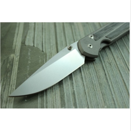 5891 Chris Reeve Large Sebenza 21 Micarta Inlay фото 8