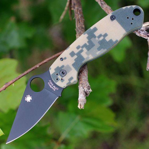 Складной нож Spyderco Para 3 - 223GPCMOBK фото 3 Складной нож Spyderco Para 3 - 223GPCMOBK фото 3
