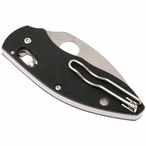 Складной нож Spyderco Q BALL BLACK C219GP фото 8