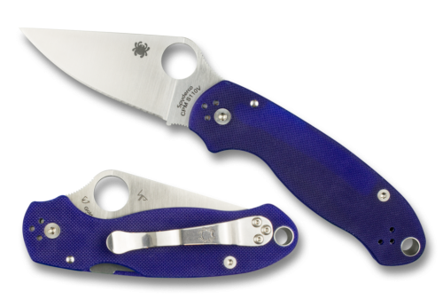 Складной нож Spyderco Para 3 Blue