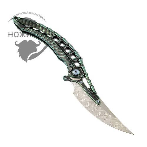 365 Rike knife Alien Green фото 21