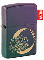 Зажигалка ZIPPO Lotus Moon с покрытием Iridescent