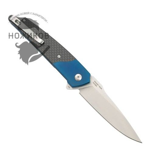 5891 Amare Knives Pocket Peak Blue фото 5