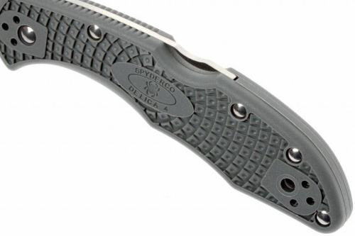 Складной нож Spyderco Delica 4 Flat Ground - 11FPGY фото 2 Складной нож Spyderco Delica 4 Flat Ground - 11FPGY фото 2