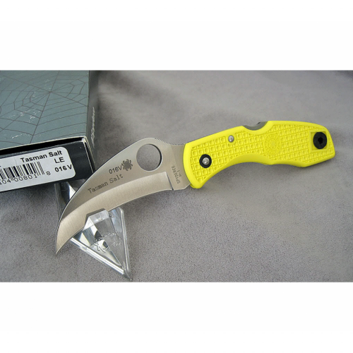 Складной нож Spyderco Tasman Salt™ 106PYL фото 19 Складной нож Spyderco Tasman Salt™ 106PYL фото 19