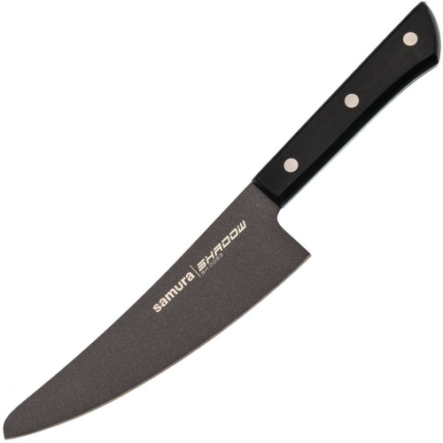 Поварской кухонный шеф-нож Samura Shadow 16.6 см Поварской кухонный шеф-нож Samura Shadow 16.6 см