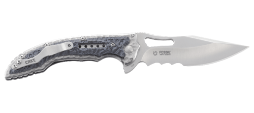 Складной нож CRKT Fossil™ BLACK WITH VEFF SERRATIONS™ фото 15 Складной нож CRKT Fossil™ BLACK WITH VEFF SERRATIONS™ фото 15