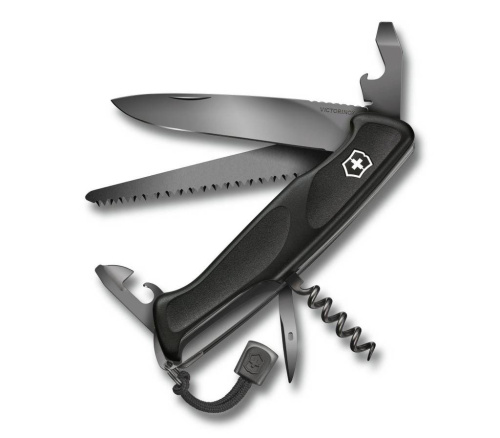 Складной нож Victorinox RangerGrip55 Onyx Black (0.9563.C31P) Складной нож Victorinox RangerGrip55 Onyx Black (0.9563.C31P)