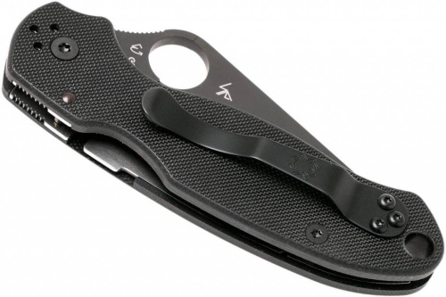 Складной нож Spyderco Para 3 - 223GPBK фото 7 Складной нож Spyderco Para 3 - 223GPBK фото 7