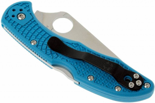 Складной нож Spyderco Delica 4 Flat Ground - 11FPBL фото 22 Складной нож Spyderco Delica 4 Flat Ground - 11FPBL фото 22