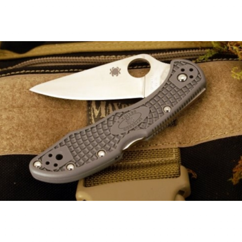 Складной нож Spyderco Delica 4 Flat Ground - 11FPGY фото 15 Складной нож Spyderco Delica 4 Flat Ground - 11FPGY фото 15