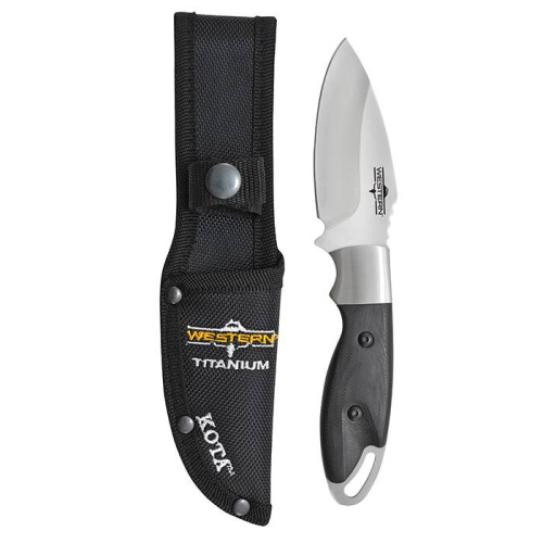 Нож Western Kota 8.25" Titanium Bonded Fixed Blade Knife Нож Western Kota 8.25" Titanium Bonded Fixed Blade Knife