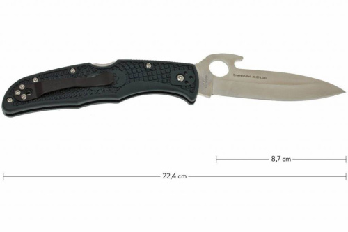 Складной нож Spyderco Endura Wave Emerson Opener 10PGYW фото 11 Складной нож Spyderco Endura Wave Emerson Opener 10PGYW фото 11