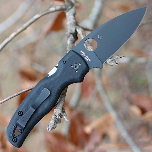 Складной нож Spyderco Shaman 229GPBK фото 2 Складной нож Spyderco Shaman 229GPBK фото 2