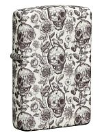  зажигалка Skeleton Glow in the Dark Green ZIPPO
