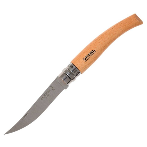 504 Opinel №8 VRI Folding Slim Beechwood фото 4 504 Opinel №8 VRI Folding Slim Beechwood фото 4