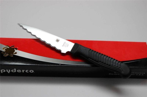 2011 Spyderco Нож кухонный универсальный Spyderco Utility Knife K05SPBK фото 8 2011 Spyderco Нож кухонный универсальный Spyderco Utility Knife K05SPBK фото 8
