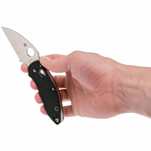 Складной нож Spyderco Q BALL BLACK C219GP фото 3
