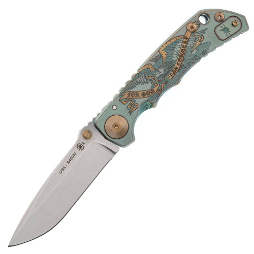 Складной нож Spartan Blades Harsey Folder God & Country Складной нож Spartan Blades Harsey Folder God & Country