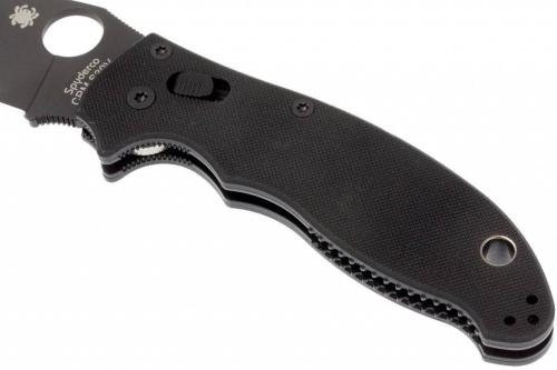 Складной нож Spyderco Manix 2 Black - 101GPBBK2 фото 4 Складной нож Spyderco Manix 2 Black - 101GPBBK2 фото 4