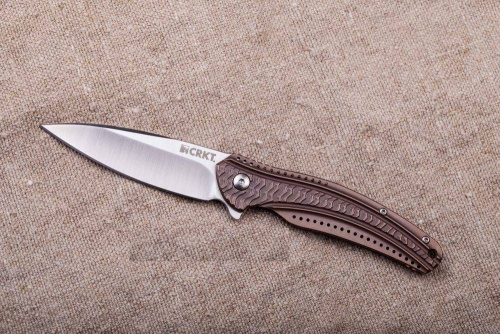 Складной нож CRKT Ripple 2 Bronze фото 9 Складной нож CRKT Ripple 2 Bronze фото 9