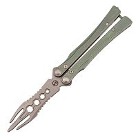 Складной нож Maxace Knife Нож-со сменным лезвием Loran Green